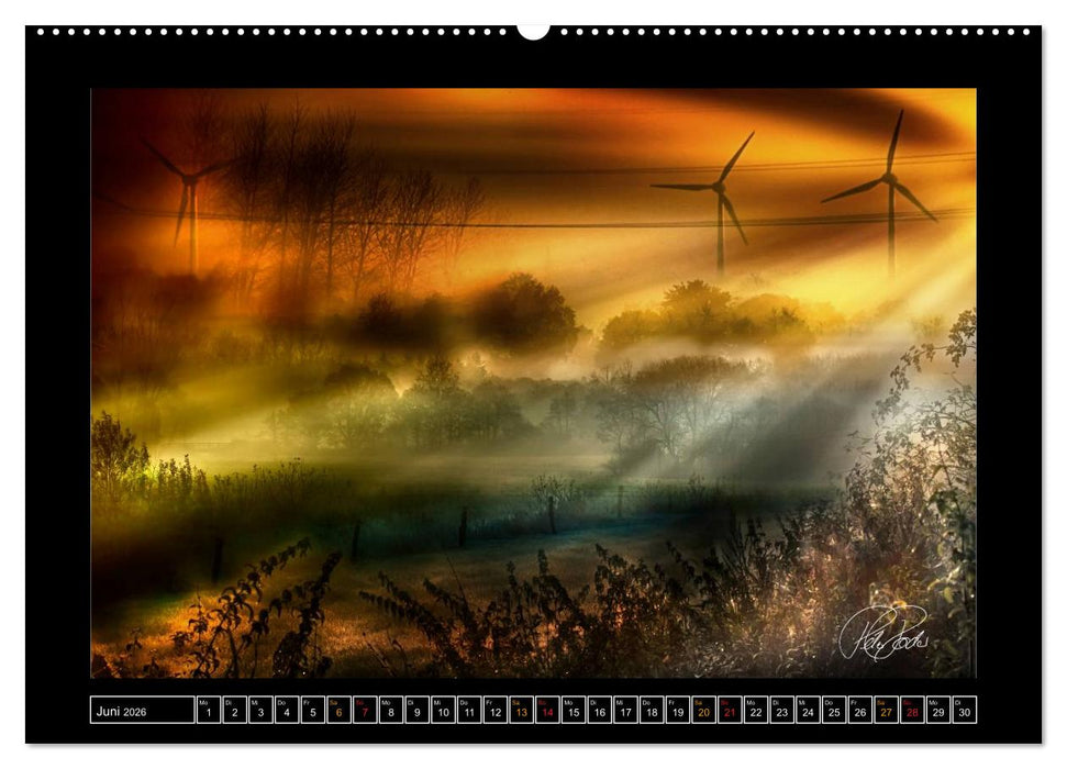 Zwischenwelten, Zeiten zwischen Tag und Nacht (CALVENDO Premium Wandkalender 2026)