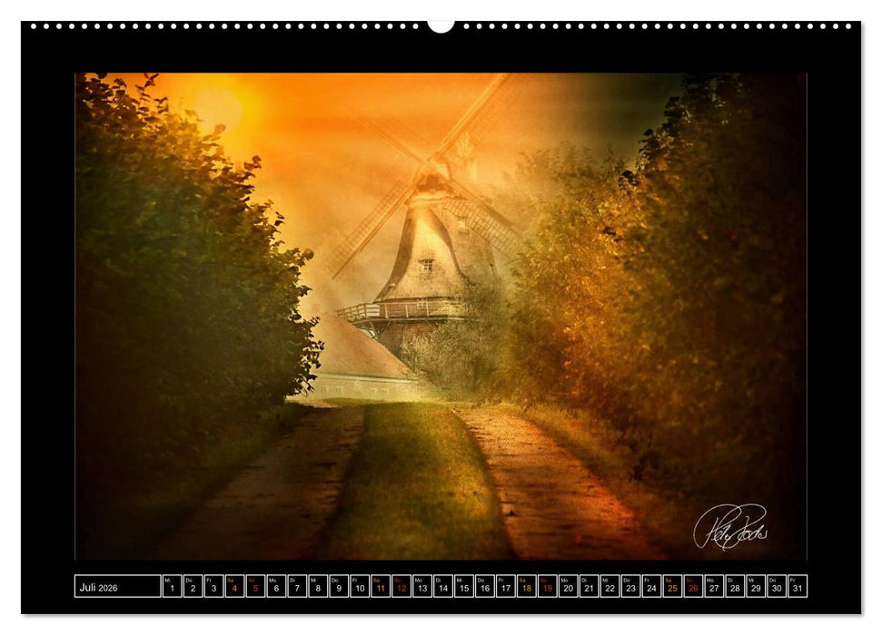 Zwischenwelten, Zeiten zwischen Tag und Nacht (CALVENDO Premium Wandkalender 2026)