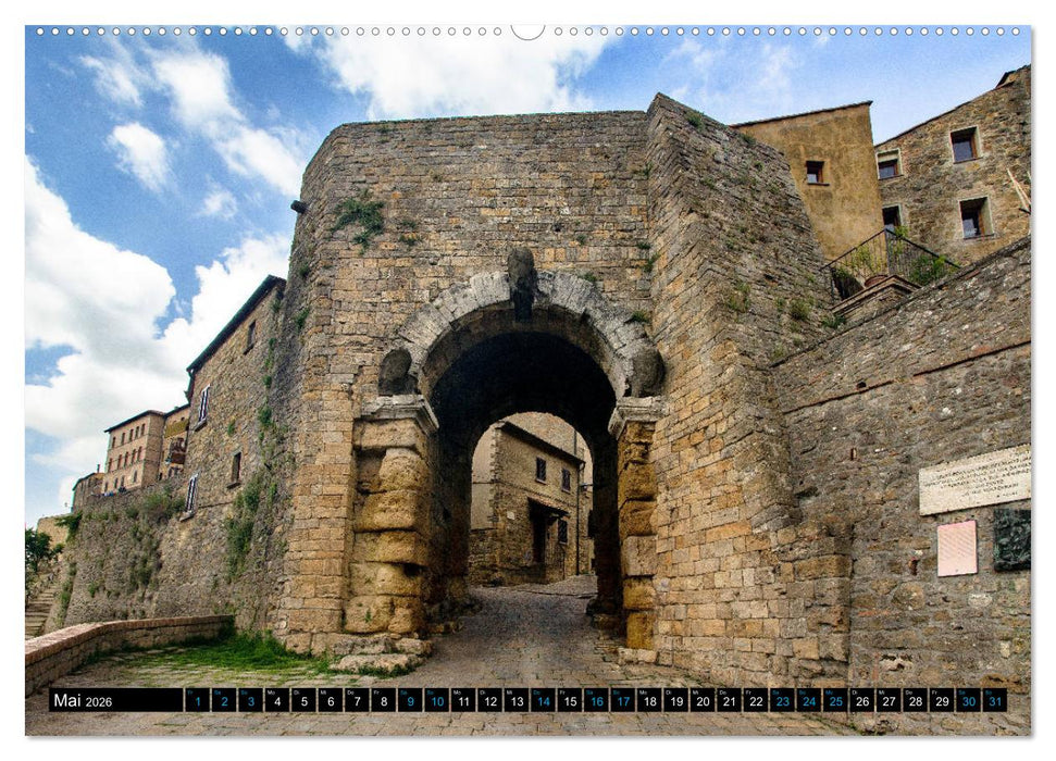 Die Etrusker – Hochkultur im antiken Italien (CALVENDO Premium Wandkalender 2026)