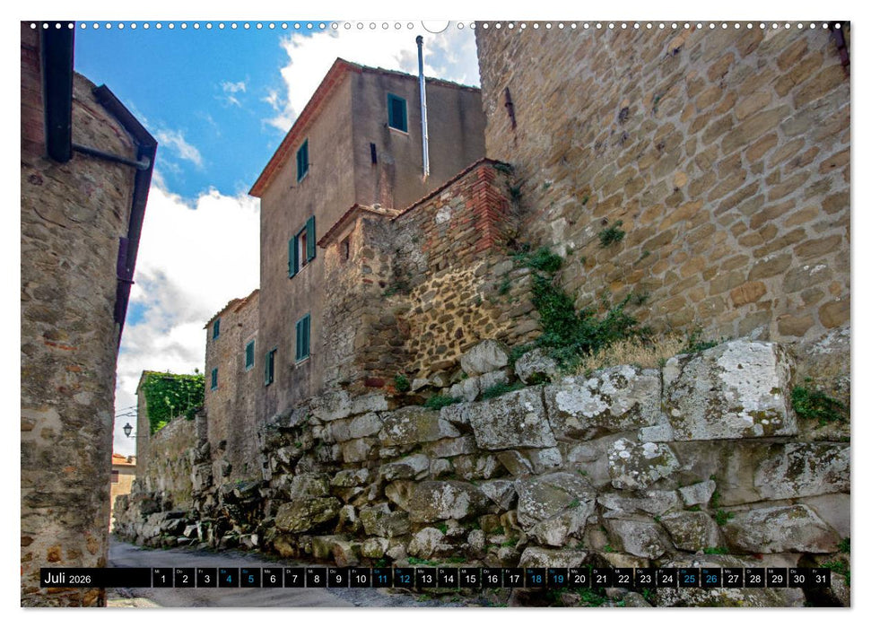 Die Etrusker – Hochkultur im antiken Italien (CALVENDO Premium Wandkalender 2026)