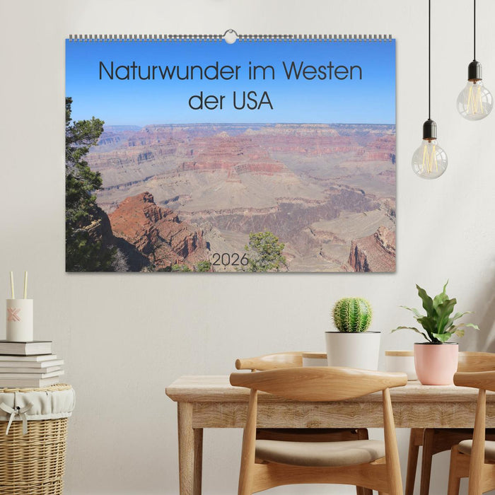 Naturwunder im Westen der USA (CALVENDO Wandkalender 2026)