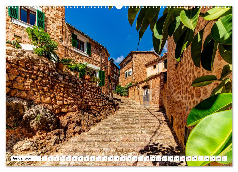 Mallorca - Schöne Impressionen der Insel (CALVENDO Premium Wandkalender 2026)