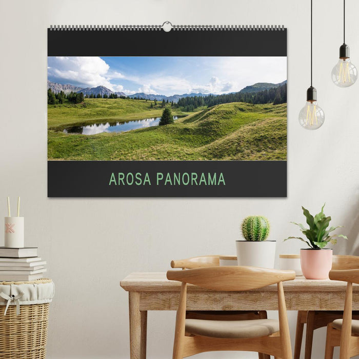 Arosa Panorama (CALVENDO Wandkalender 2026)