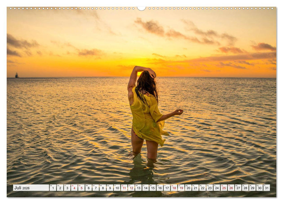 Summer Paradise Fiji (CALVENDO Premium Wandkalender 2026)