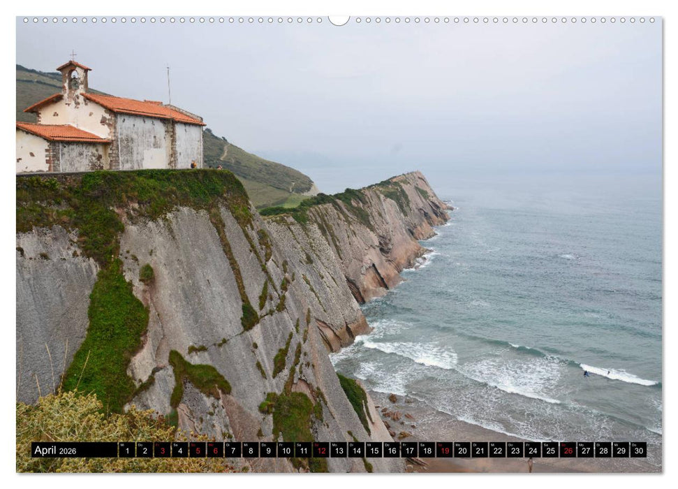 Spaniens wilder Norden (CALVENDO Premium Wandkalender 2026)