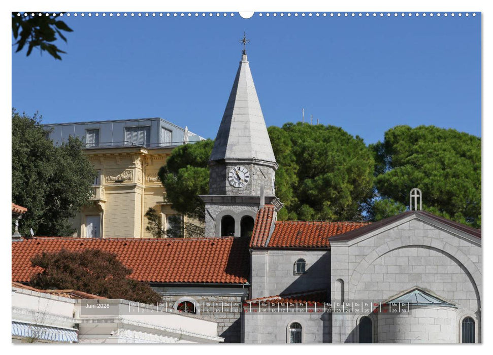 Zauberhaftes Opatija (CALVENDO Premium Wandkalender 2026)