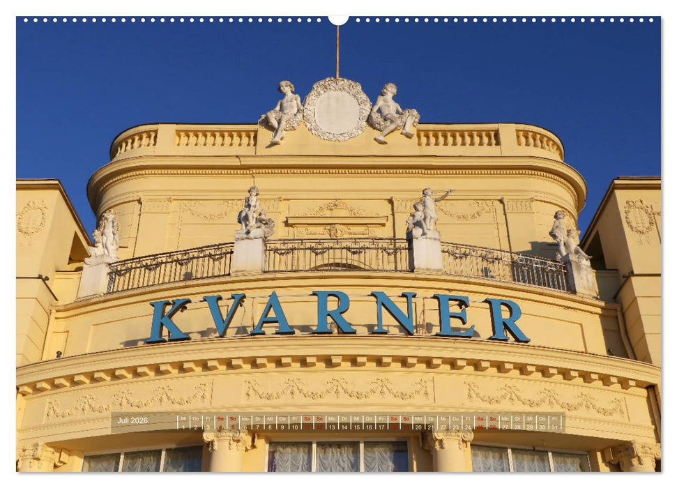 Zauberhaftes Opatija (CALVENDO Premium Wandkalender 2026)