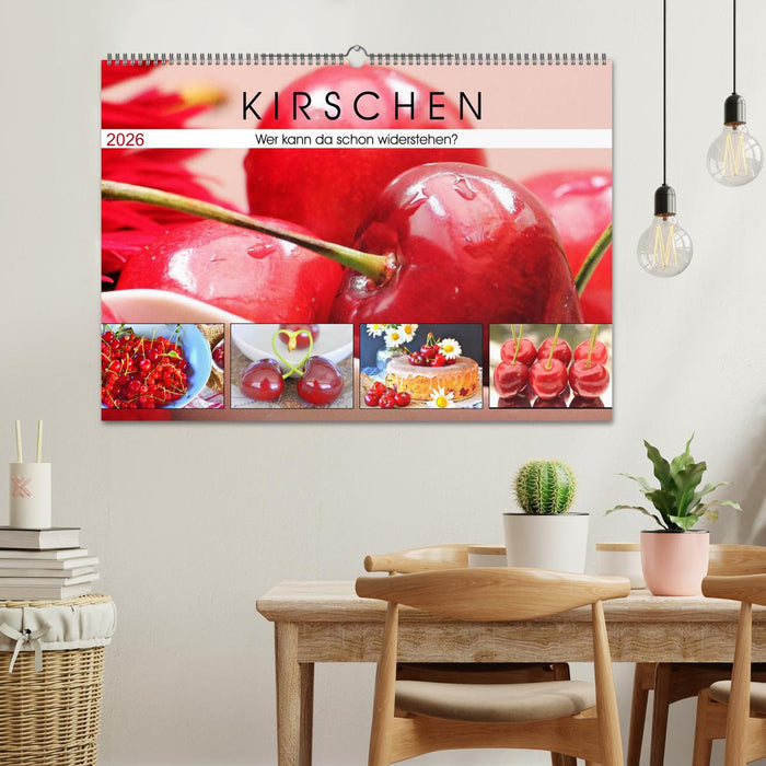 Kirschen. Wer kann da schon widerstehen? (CALVENDO Wandkalender 2026)