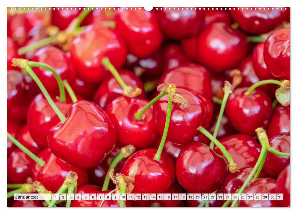 Kirschen. Wer kann da schon widerstehen? (CALVENDO Wandkalender 2026)