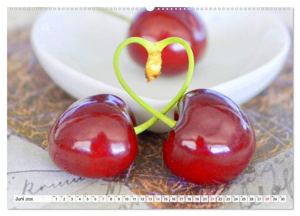 Kirschen. Wer kann da schon widerstehen? (CALVENDO Wandkalender 2026)