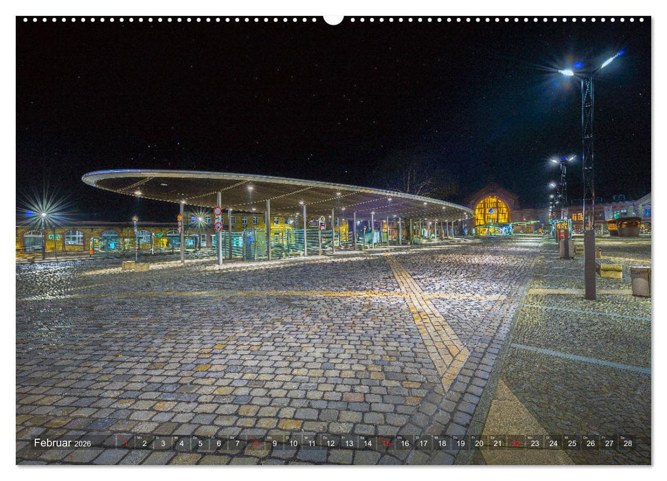 Osnabrück für Nachtschwärmer (CALVENDO Premium Wandkalender 2026)