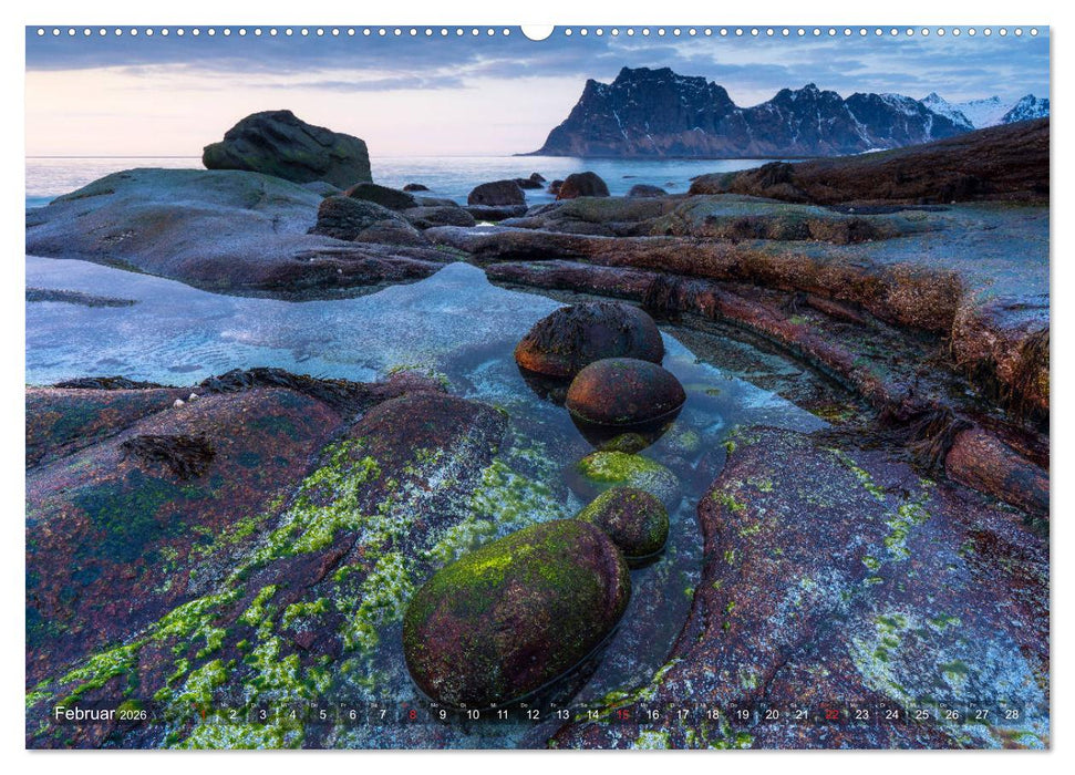 Lofoten - From Dusk Till Dawn (CALVENDO Premium Wandkalender 2026)