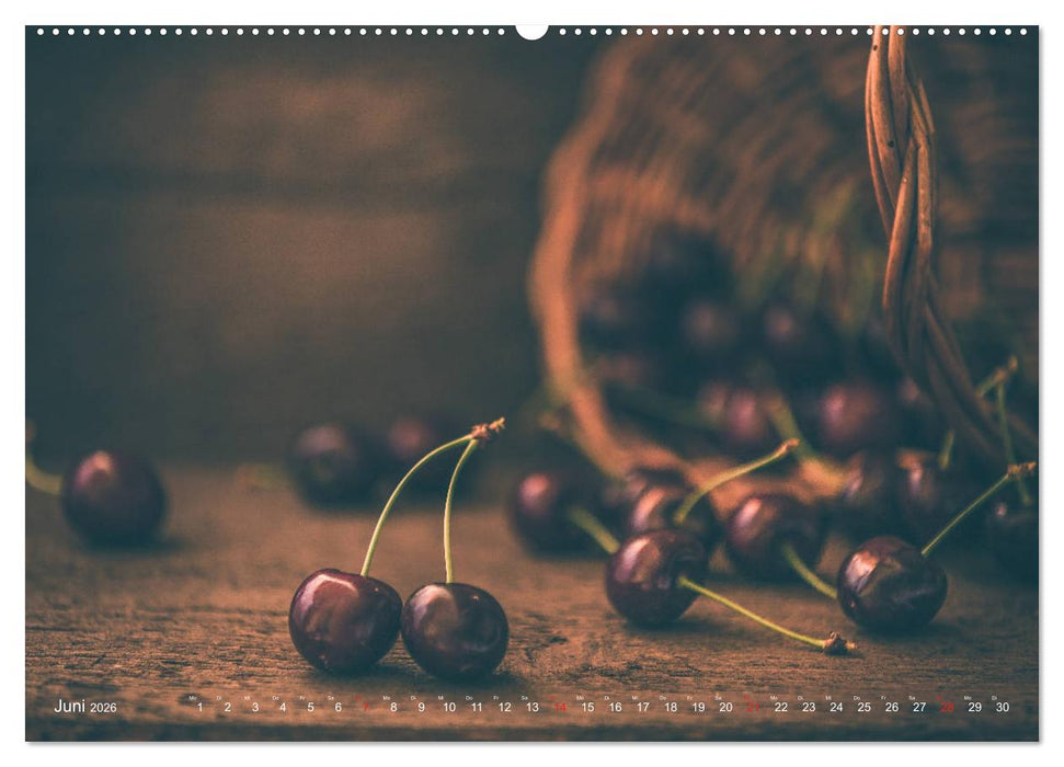 Beeren und Co. Stillleben (CALVENDO Premium Wandkalender 2026)
