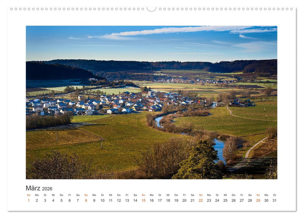 Erkundungen um Eichstätt (CALVENDO Wandkalender 2026)