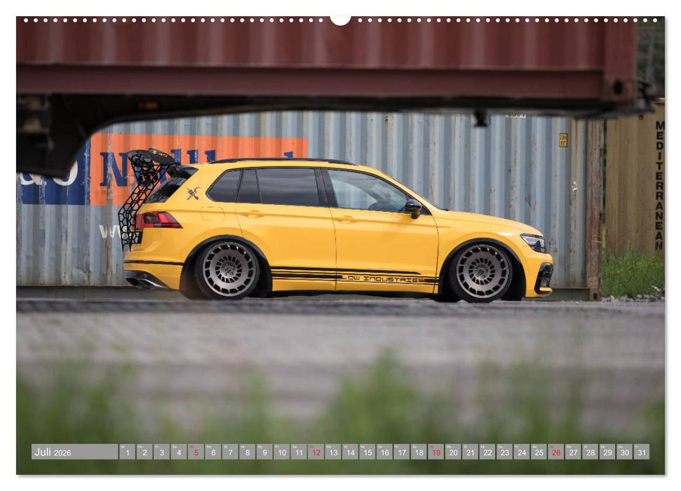 Tuning Cars (CALVENDO Premium Wandkalender 2026)