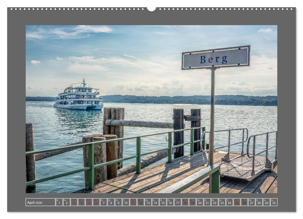 Impressionen vom Starnberger See II (CALVENDO Premium Wandkalender 2026)
