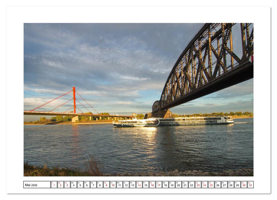 DUISBURG Facetten einer Stadt (CALVENDO Premium Wandkalender 2026)