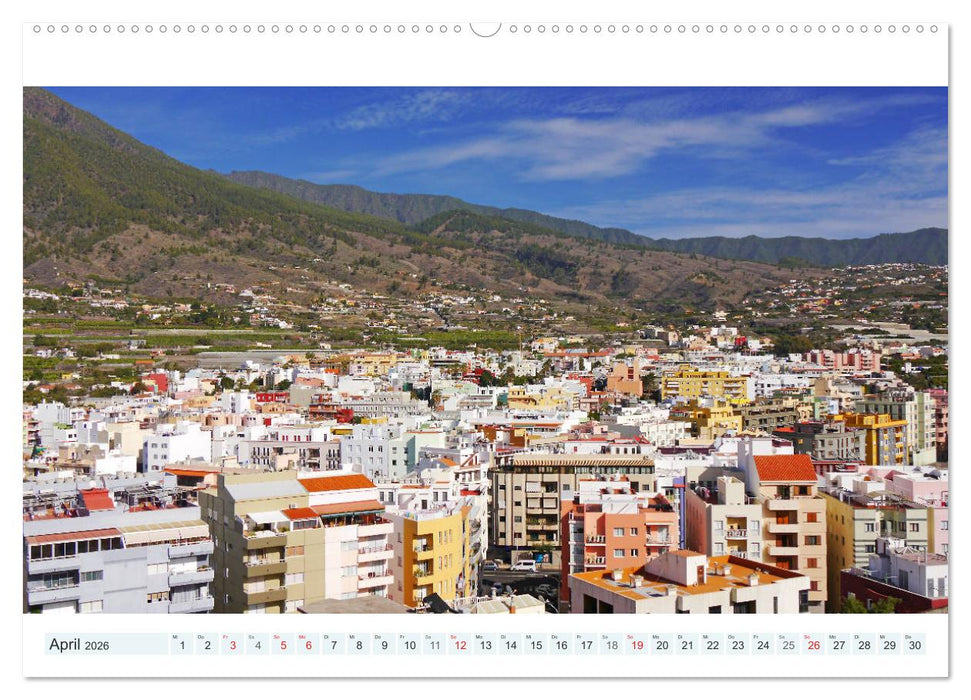 La Palma. Wandern, Flanieren und Genießen (CALVENDO Wandkalender 2026)