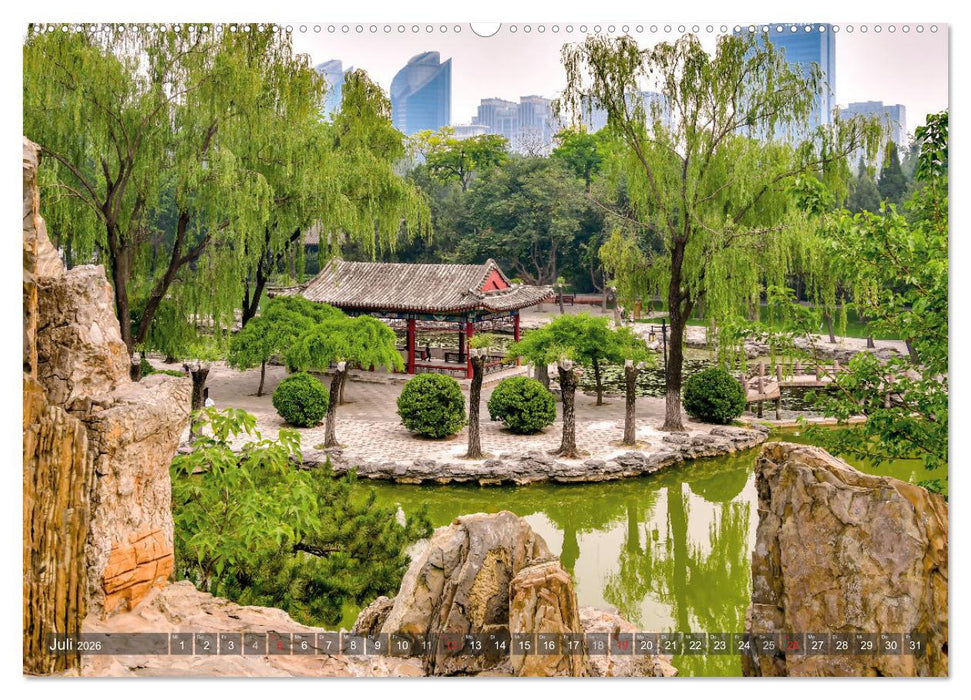 Pekings kaiserliche Paläste und Gärten (CALVENDO Premium Wandkalender 2026)