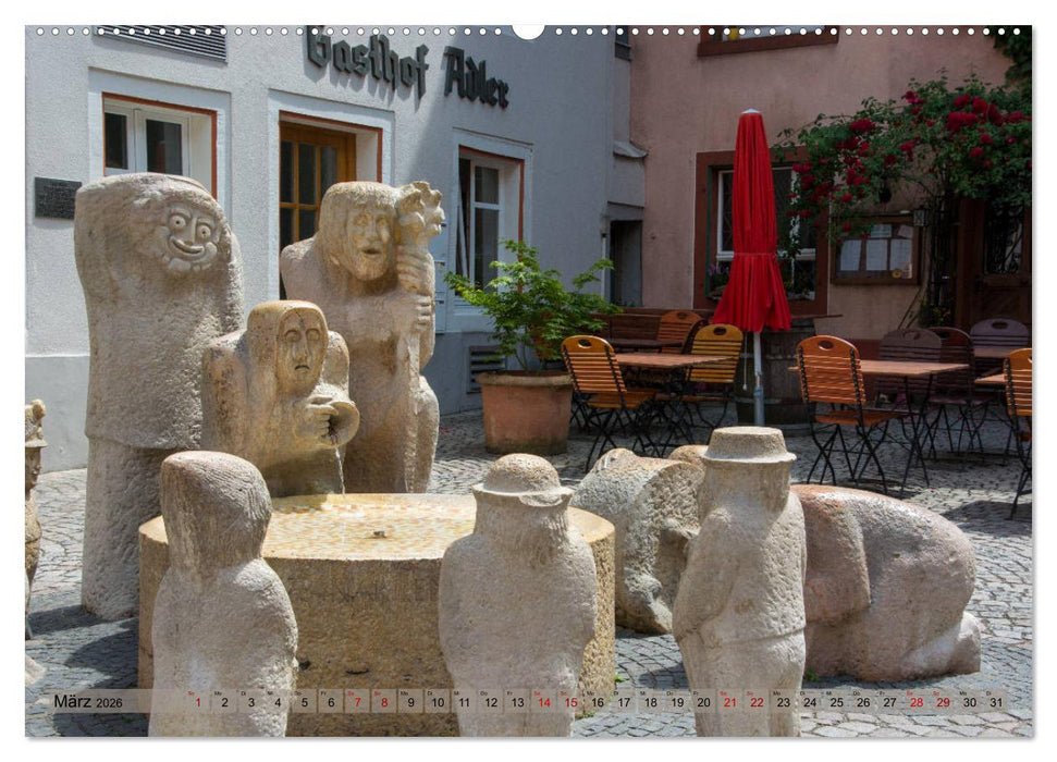 Bad Säckingen - Die Perle am Hochrhein (CALVENDO Premium Wandkalender 2026)