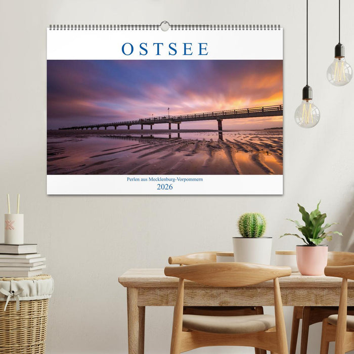 Ostsee - Perlen aus Mecklenburg-Vorpommern (CALVENDO Wandkalender 2026)