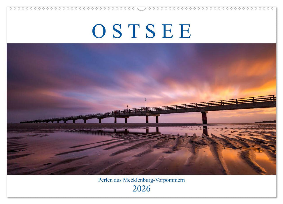 Ostsee - Perlen aus Mecklenburg-Vorpommern (CALVENDO Wandkalender 2026)