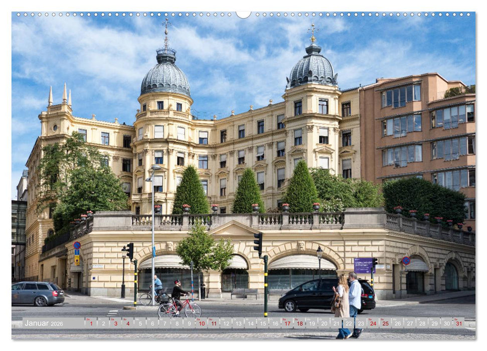 Stockholm - Mal anders gesehen (CALVENDO Wandkalender 2026)