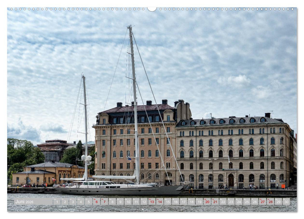 Stockholm - Mal anders gesehen (CALVENDO Wandkalender 2026)