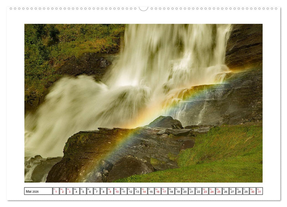 Süd - Norwegen (CALVENDO Premium Wandkalender 2026)
