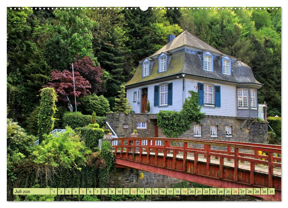 Die schönsten Orte der Eifel - Monschau (CALVENDO Premium Wandkalender 2026)