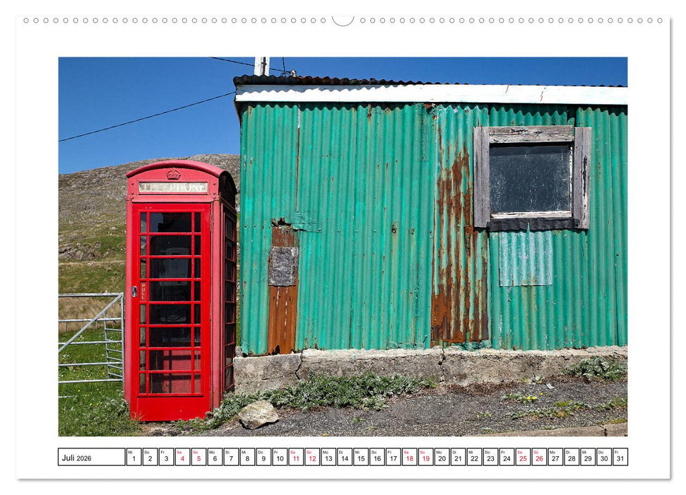 Die Äußeren Hebriden (CALVENDO Premium Wandkalender 2026)