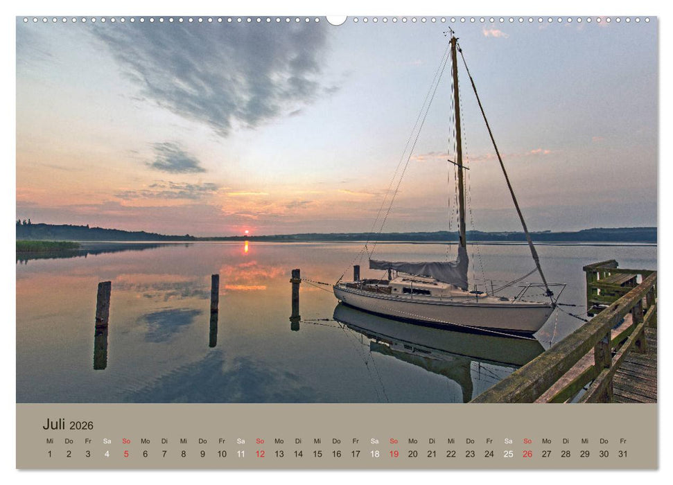 Lichtstimmungen im schönen Schleswig Holstein (CALVENDO Premium Wandkalender 2026)