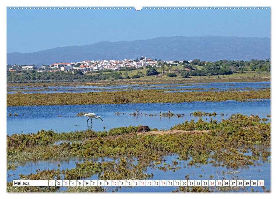 Portugal - Die Algarve vom Cabo de Sao Vicente bis Tavira (CALVENDO Wandkalender 2026)