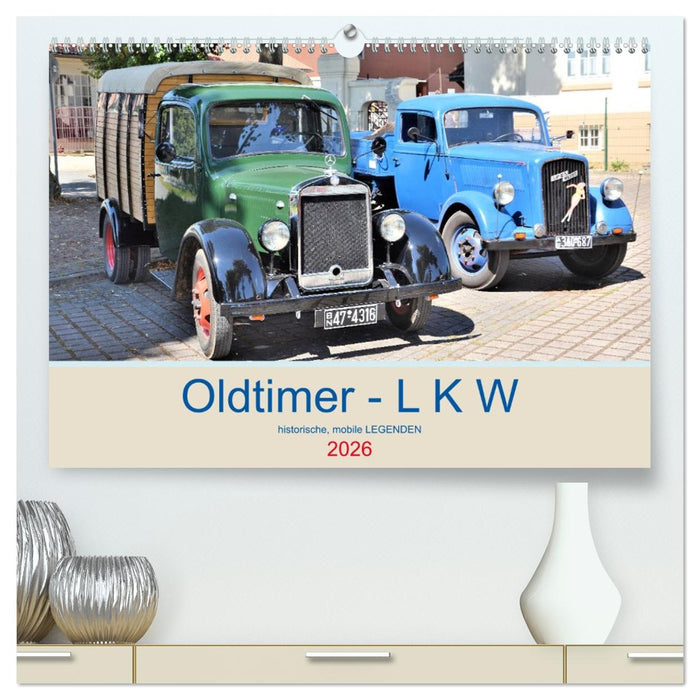 Oldtimer - L K W (CALVENDO Premium Wandkalender 2026)