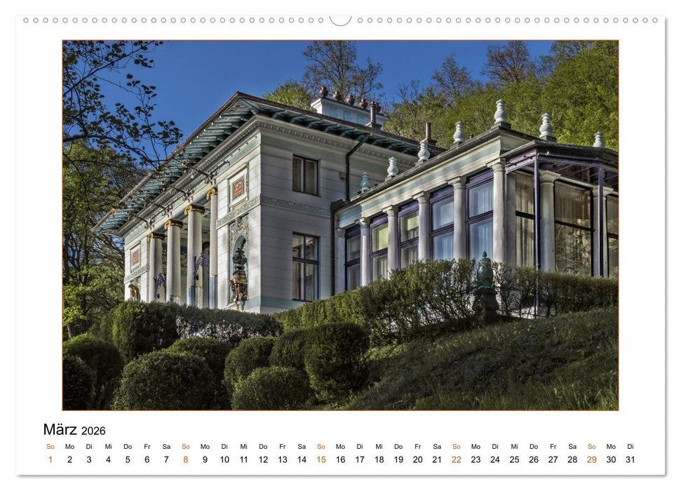 Otto Wagners Wien (CALVENDO Premium Wandkalender 2026)