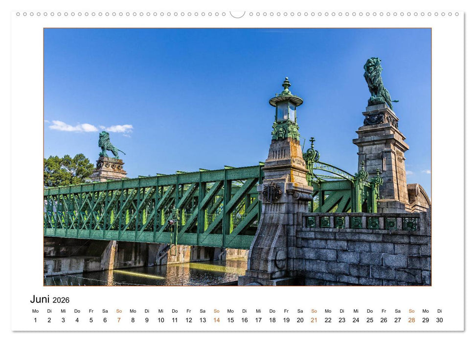 Otto Wagners Wien (CALVENDO Premium Wandkalender 2026)
