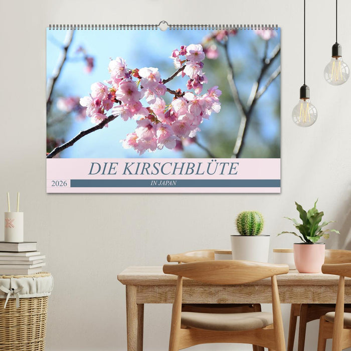 Die Kirschblüte in Japan (CALVENDO Wandkalender 2026)