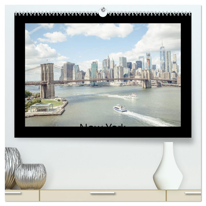 New York (CALVENDO Premium Wandkalender 2026)