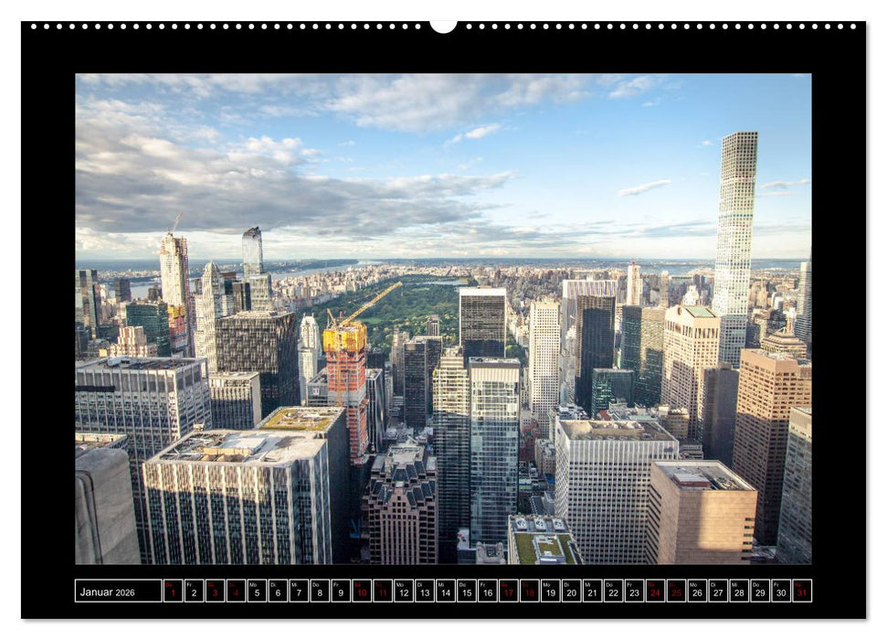 New York (CALVENDO Premium Wandkalender 2026)