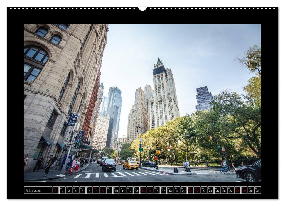 New York (CALVENDO Premium Wandkalender 2026)