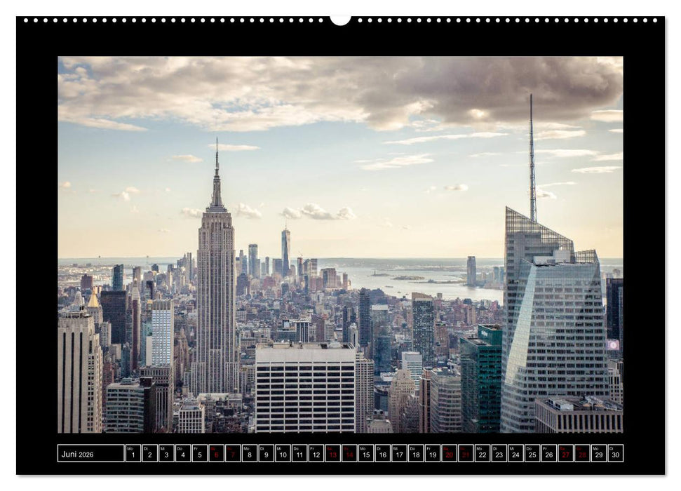 New York (CALVENDO Premium Wandkalender 2026)