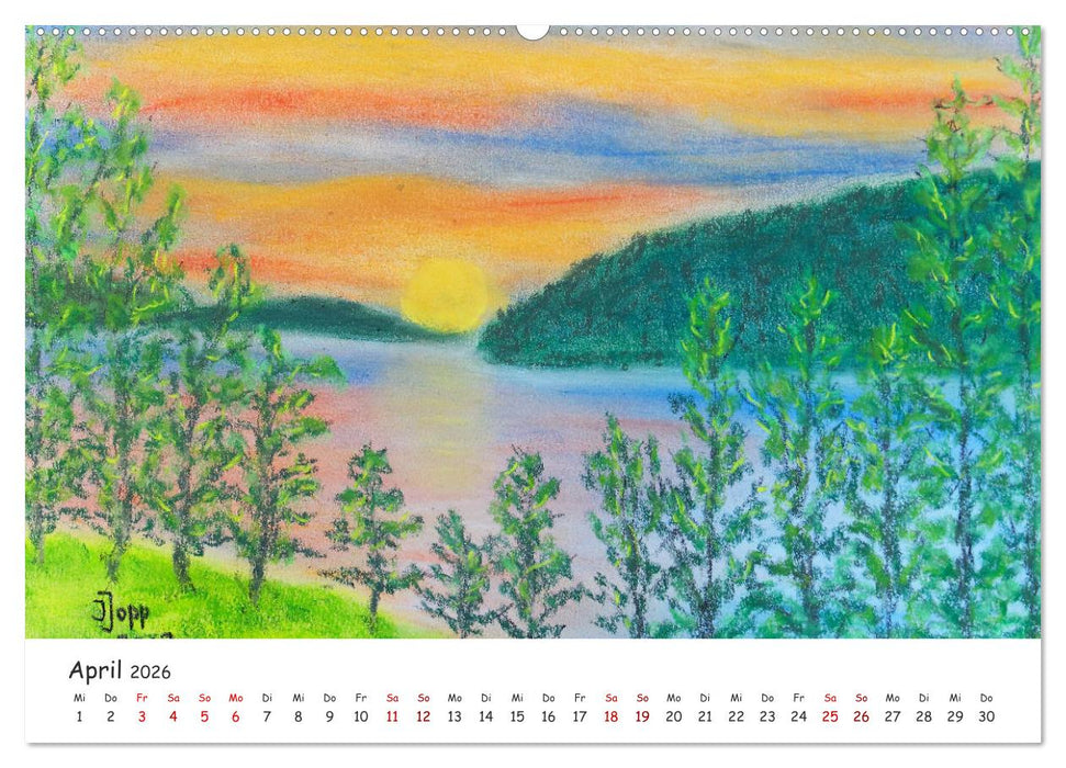 Urlaubsstimmung für das ganze Jahr (CALVENDO Premium Wandkalender 2026)