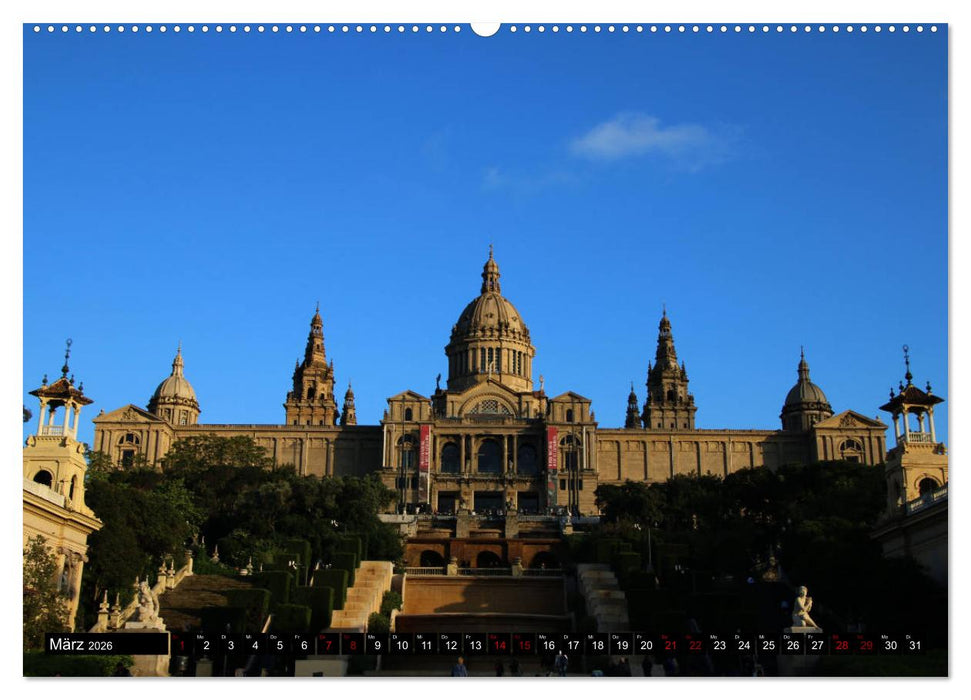 Barcelona - Stadt des Modernisme (CALVENDO Premium Wandkalender 2026)