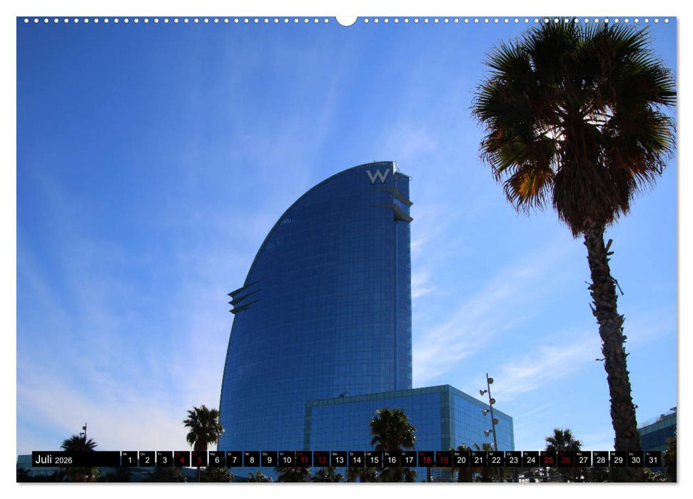 Barcelona - Stadt des Modernisme (CALVENDO Premium Wandkalender 2026)