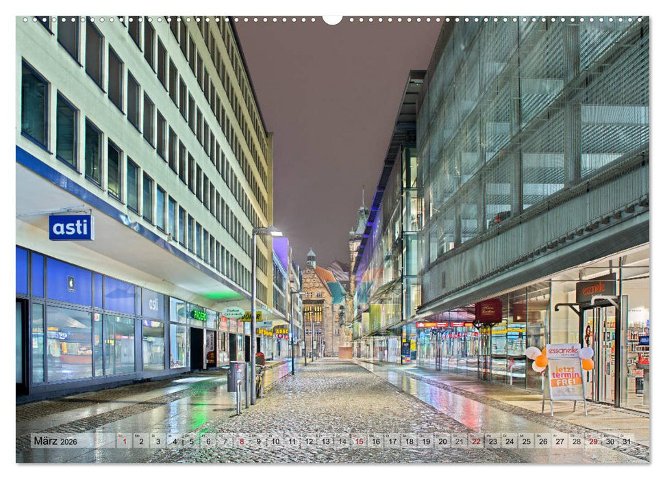 Chemnitz - fotografiert von Michael Allmaier (CALVENDO Premium Wandkalender 2026)