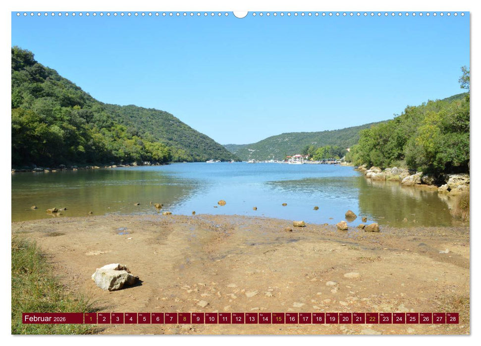 Istrien - Die Perle an der Adria (CALVENDO Premium Wandkalender 2026)