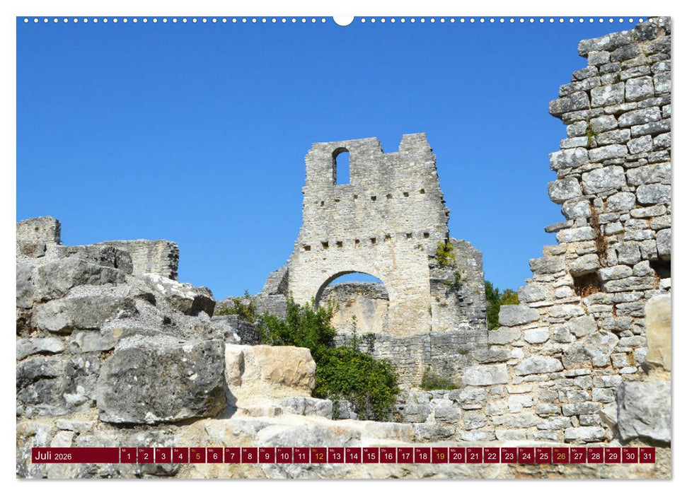 Istrien - Die Perle an der Adria (CALVENDO Premium Wandkalender 2026)