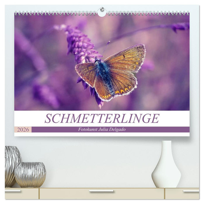 Schmetterlinge im Fokus (CALVENDO Premium Wandkalender 2026)