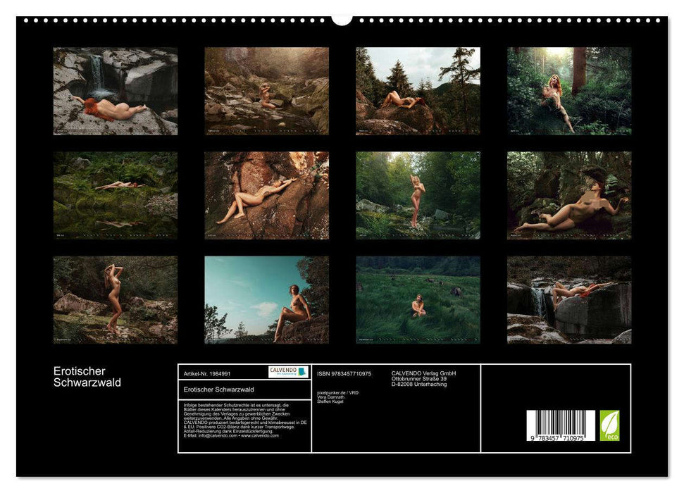 Erotischer Schwarzwald (CALVENDO Premium Wandkalender 2026)