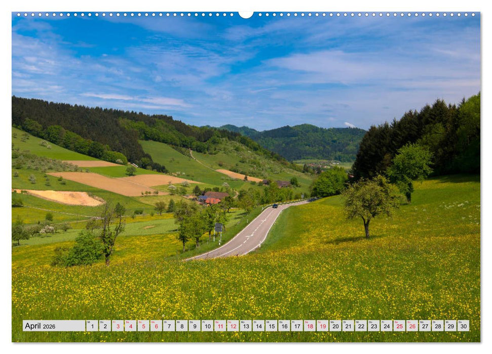 Zauberhaftes Kinzigtal (CALVENDO Premium Wandkalender 2026)